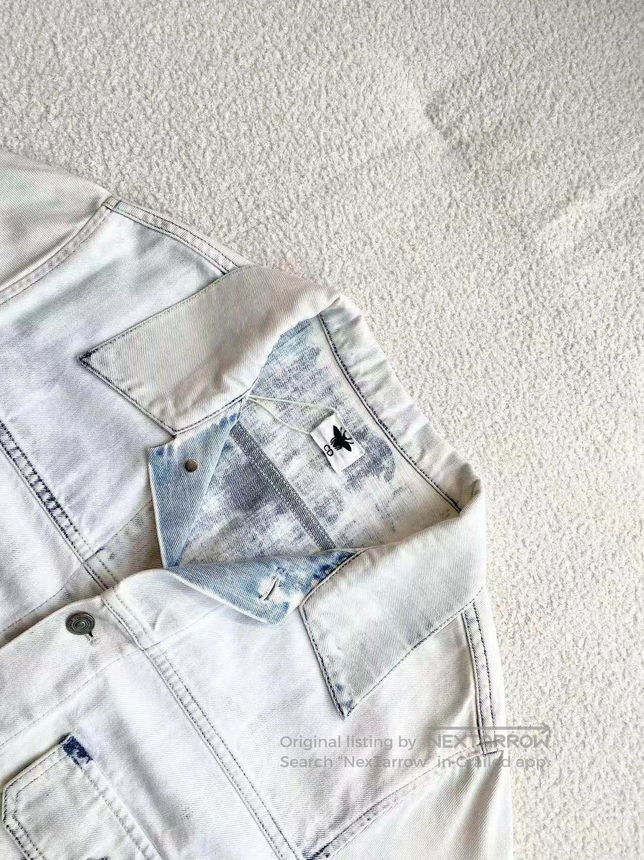 Dior Dior Tie-dye gradient denim jacket jacket| Size 4XL / US 24-26 - 4 Thumbnail