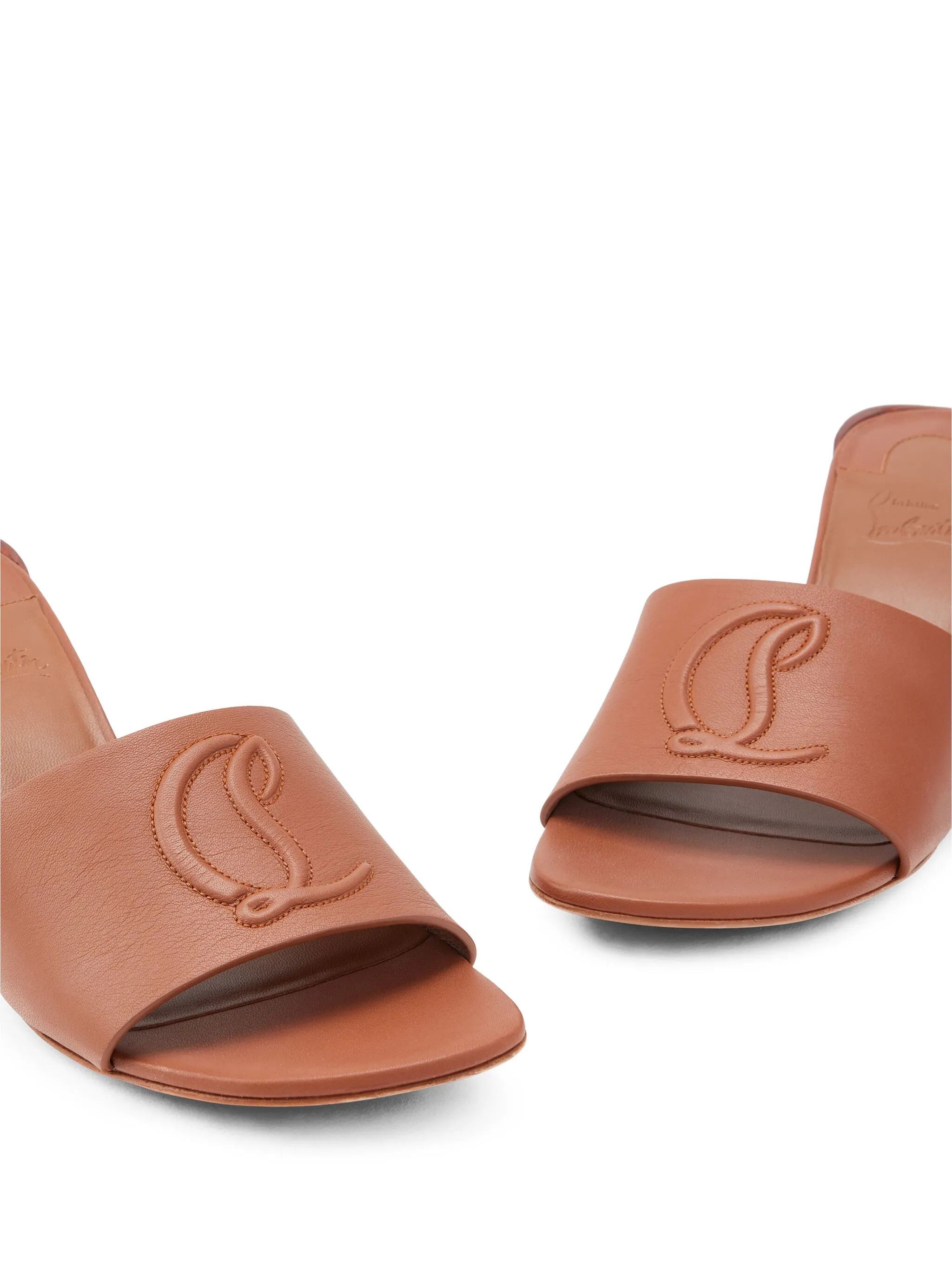 Christian Louboutin oc11z0625 Sandals in Brown Size US 9 / IT 39 - 4 Thumbnail