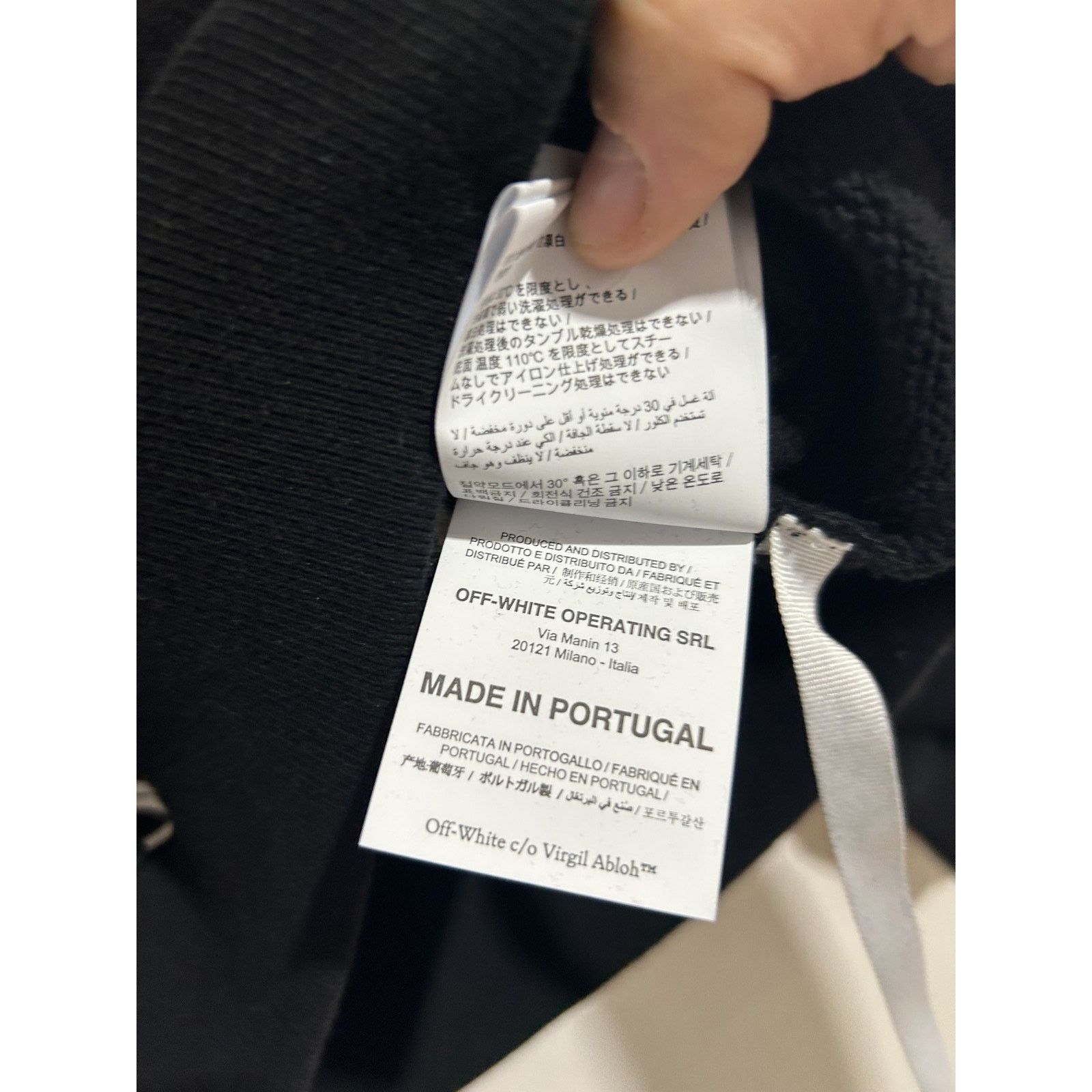 Off-White OFF-WHITE SLIM FIT ALL OVER LOGO SLIM CREWNECK SWEATSHIRT Size US M / EU 48-50 / 2 - 5 Thumbnail