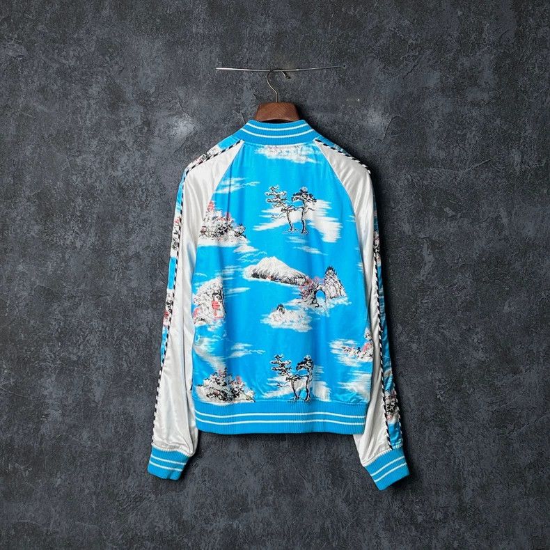 Amiri Amiri Multicolor Landscape Painting Jacket Size US M / EU 48-50 / 2 - 2 Thumbnail