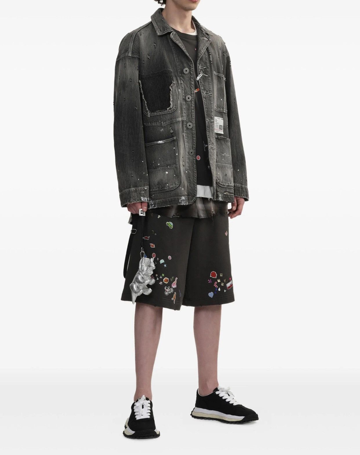 Maison MIHARA YASUHIRO Maison Miharayasuhiro sticker shorts Size US 36 / EU 52 - 3 Thumbnail