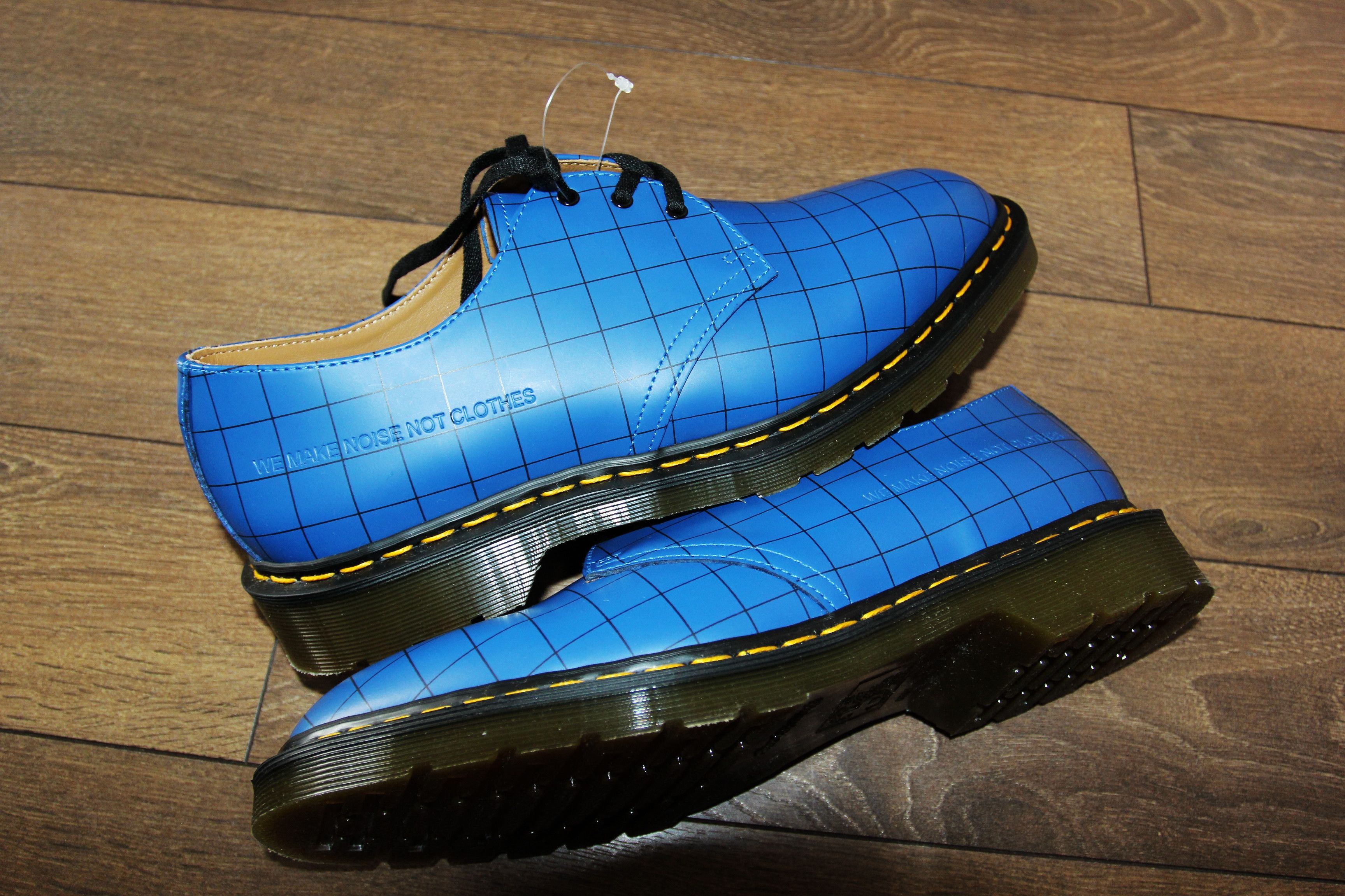 Dr. Martens × Undercover BNWT SS23 UNDERCOVER x DR.MARTENS 1461 UC CHECK DERBYS BL 45 Size US 12 / EU 45 - 3 Thumbnail