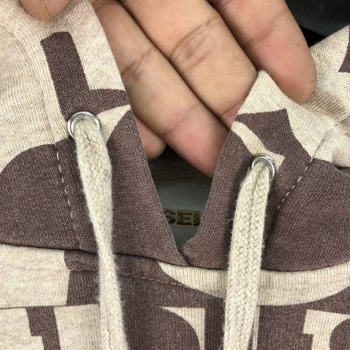 Diesel Vintage Diesel Monogram Fullprint Sweatshirt Hoodie Size US M / EU 48-50 / 2 - 9 Thumbnail