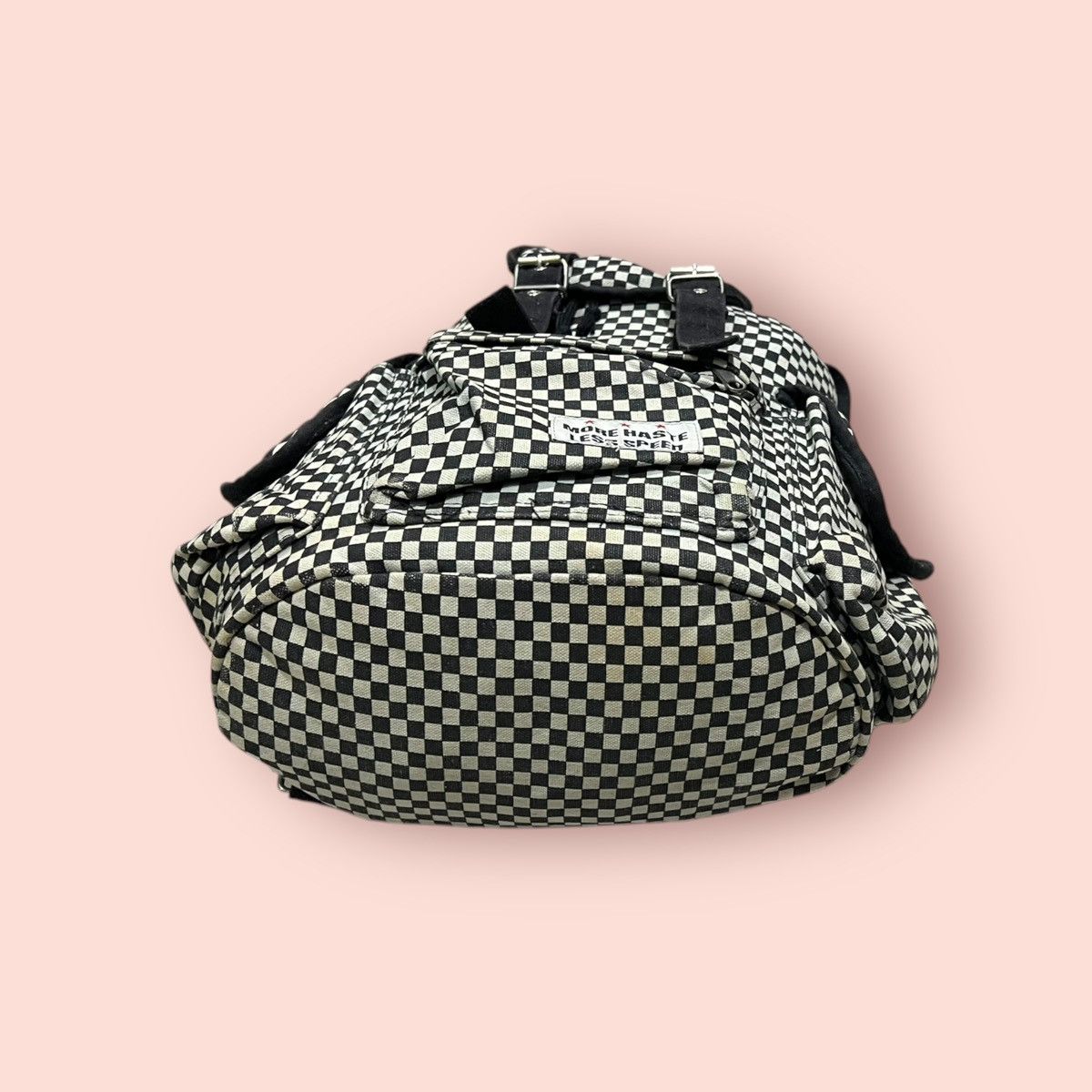 Vintage VINTAGE JAPAN DESIGN CHECKERED CANVAS BACKPACK / RUCKSACK Size ONE SIZE - 18 Thumbnail