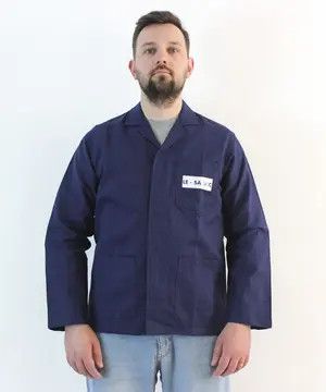 Vintage GIACCA Sanfor Mens S Jacket Coat French Worker EU 48 Utility Size US S / EU 44-46 / 1 - 1 Thumbnail