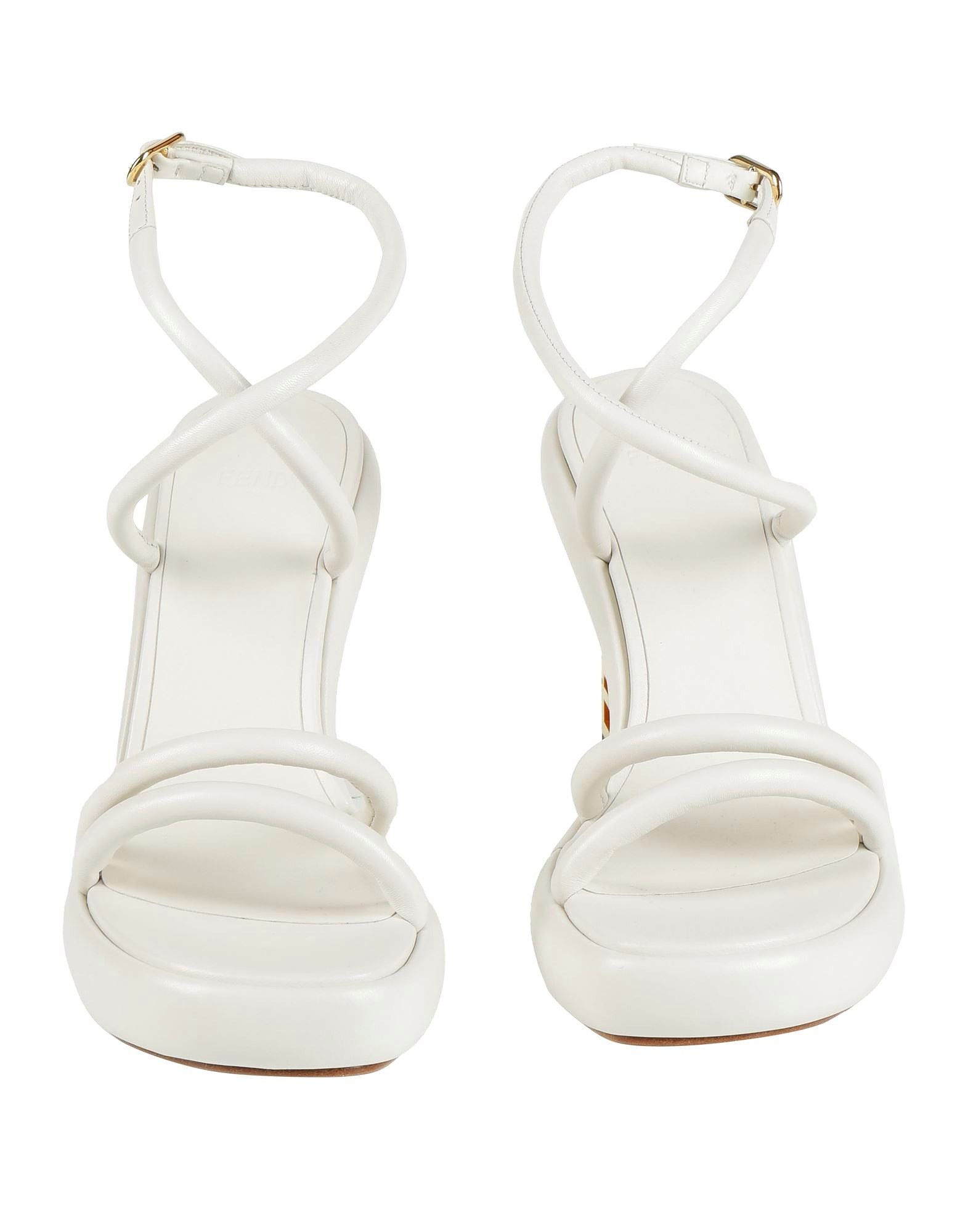 Fendi o1loc1c0824 Sandal in White Size US 9 / IT 39 - 2 Thumbnail
