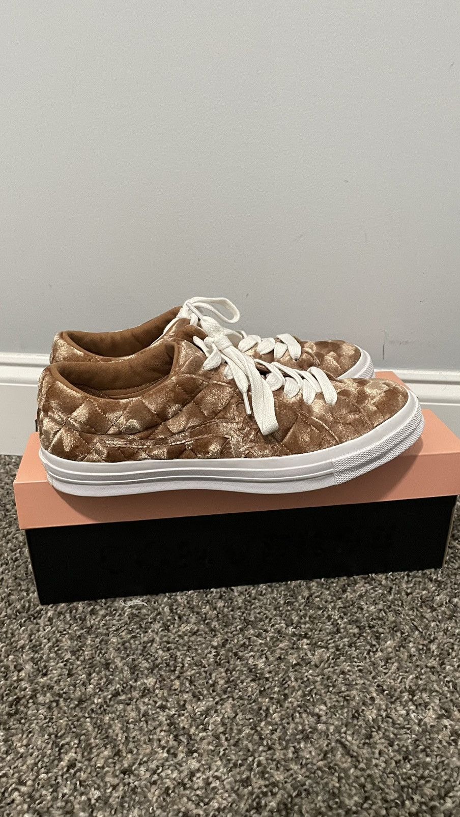 Golf le Fleur Golf le Fleur quilted velvet brown Size US 10 / EU 43 - 5 Thumbnail