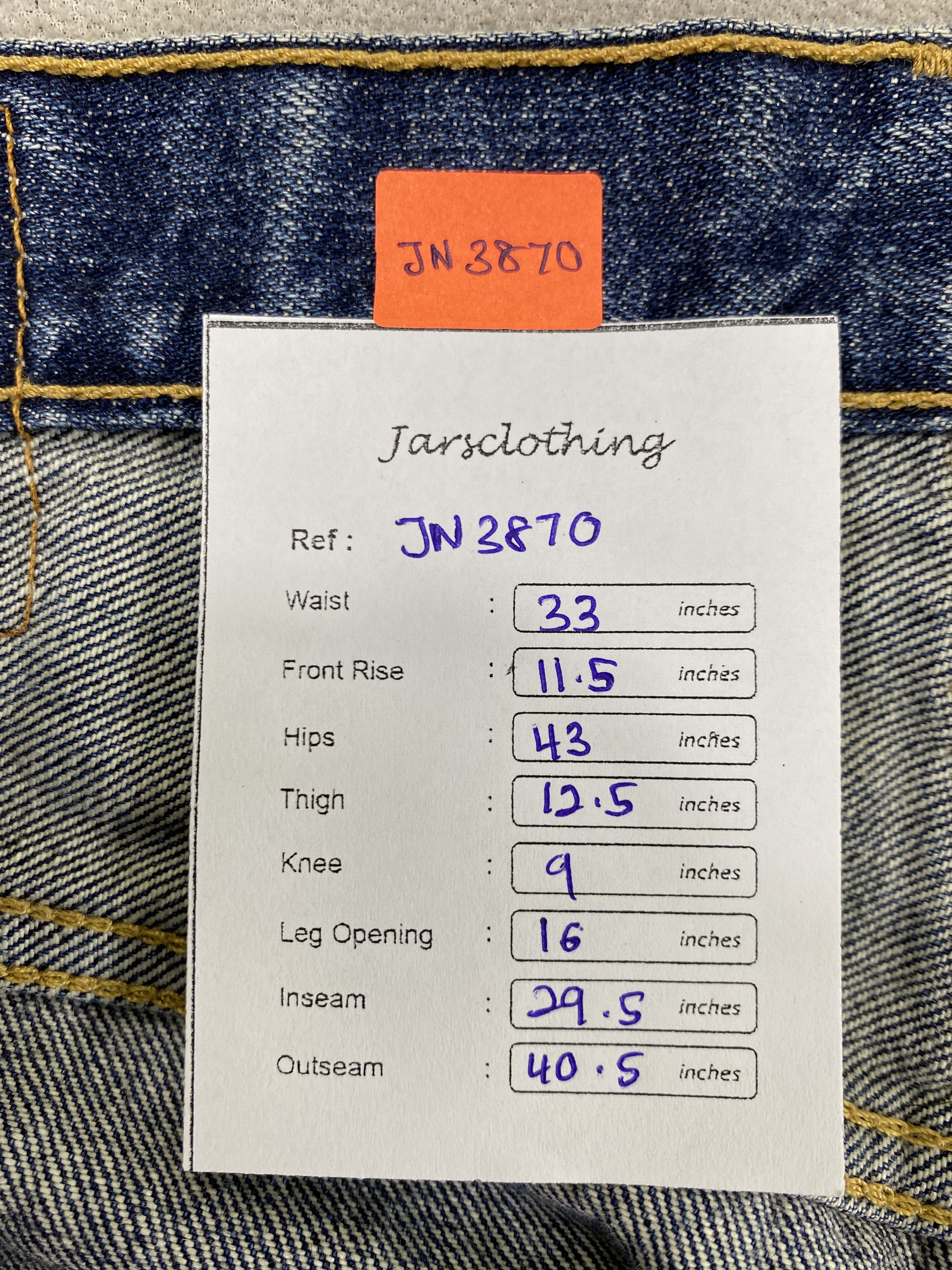 Levi's Vintage Levi's 501 Distressed Jeans 33x29.5 Denim - JN3870 Size US 33 - 8 Thumbnail