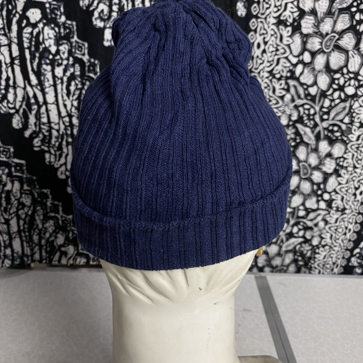 If Six Was Nine × Japanese Brand × Le Grande Bleu (L.G.B.) 2000s y2k fat face words beanie hats Size ONE SIZE - 3 Thumbnail