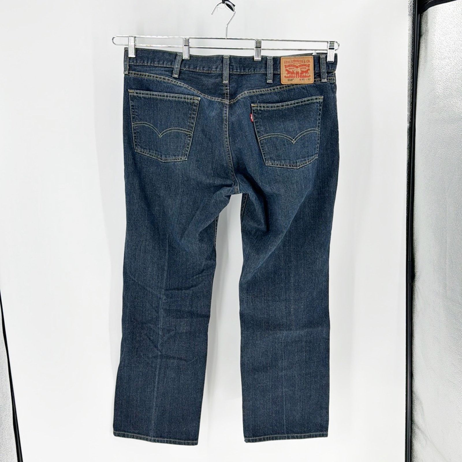 Levi's Levi's 559™ RELAXED STRAIGHT FIT MEN'S JEANS 40x32 dark wash Size US 40 / EU 56 - 2 Thumbnail