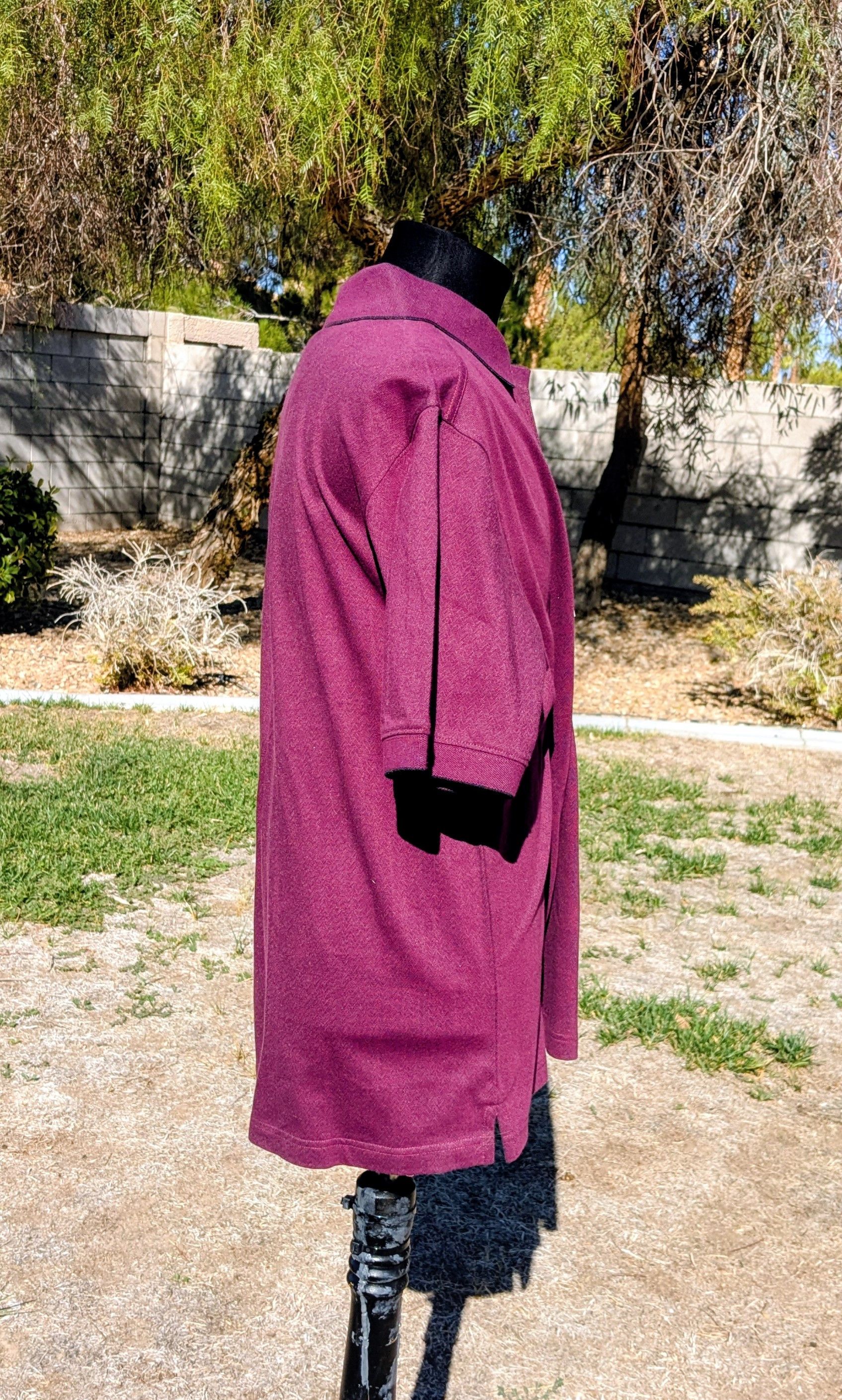 Other Chereskin Burgundy Knit Pullover Polo Cotton/Poly Shirt Size US M / EU 48-50 / 2 - 3 Thumbnail