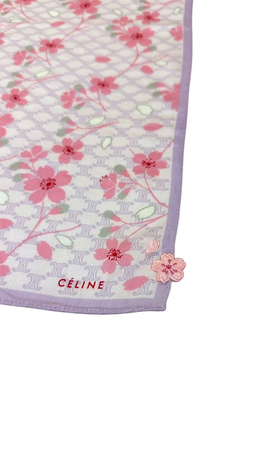 Celine × Vintage Celine Sakura Handkerchief / Bandana Size ONE SIZE - 4 Thumbnail