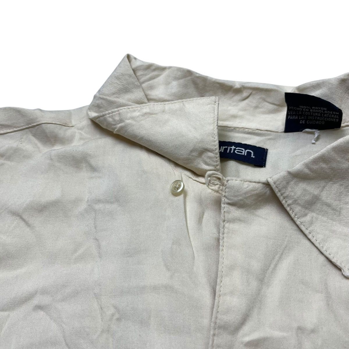 Puritan Vintage puritan loop collar shirt hawaiian Size US XL / EU 56 / 4 - 7 Thumbnail