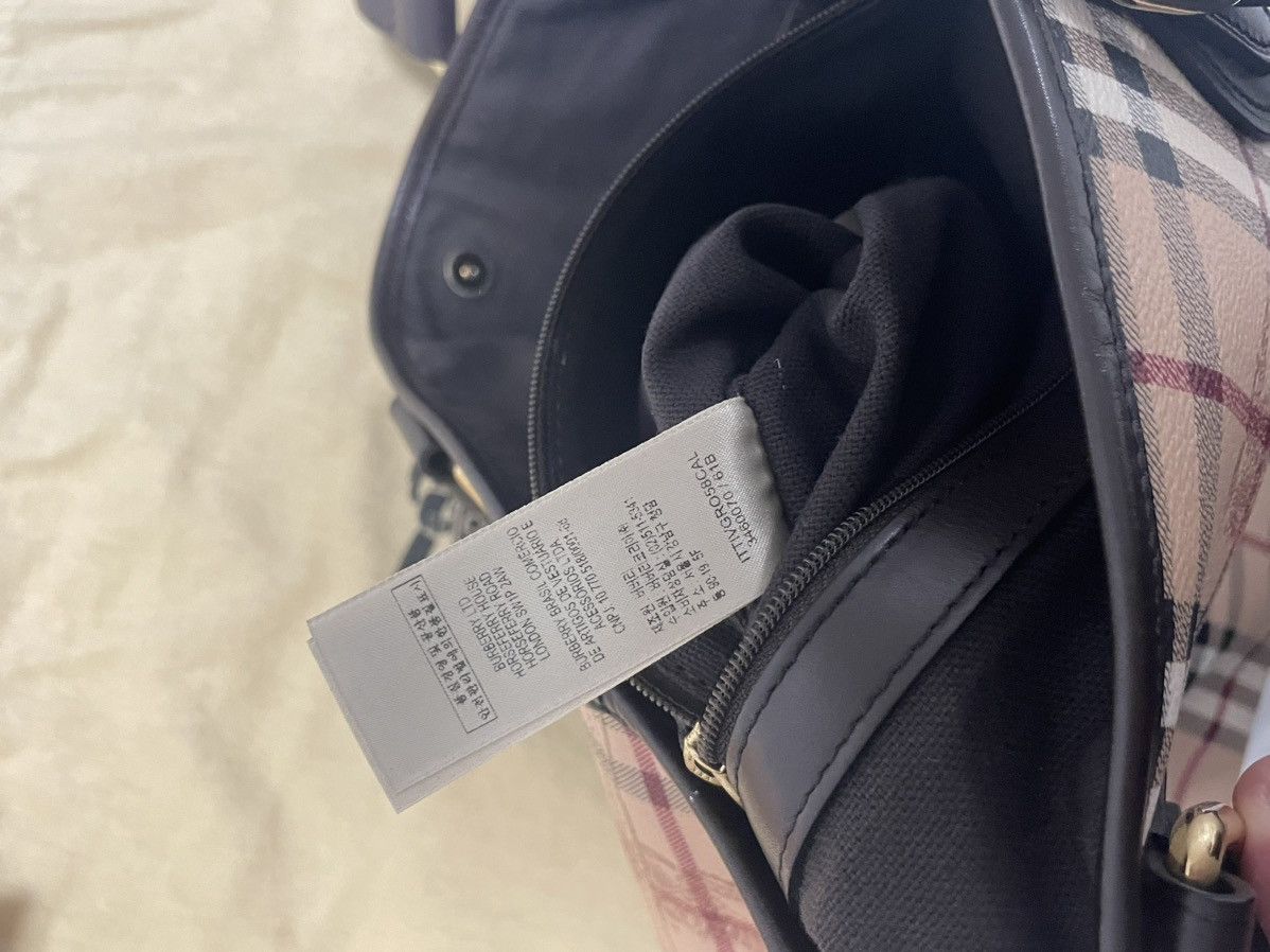 Burberry Burberry Haymarket Tote Bag Size ONE SIZE - 6 Thumbnail