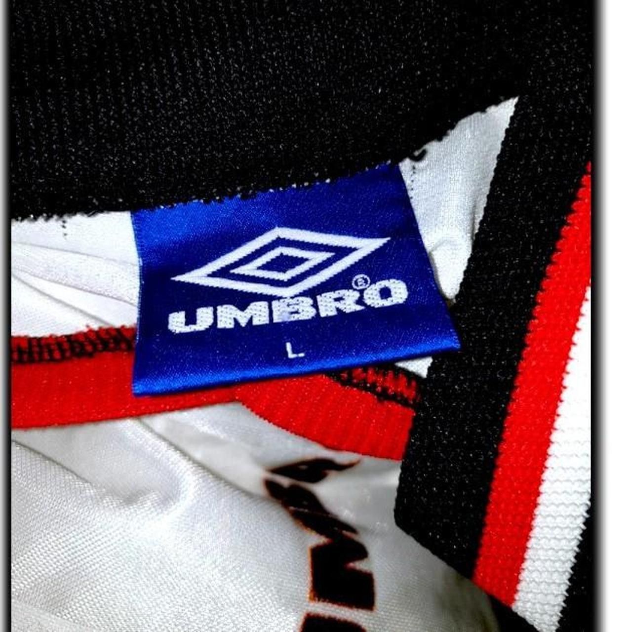Umbro Manchester united England 1997 1998 1999 Away shirt jersey Size US L / EU 52-54 / 3 - 3 Thumbnail