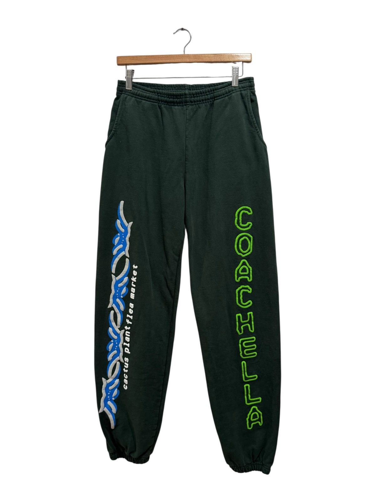 Cactus Plant Flea Market Cactus Plant Flea Market Coachella 2022 Sweatpants Green Size US 32 / EU 48 - 1 Thumbnail