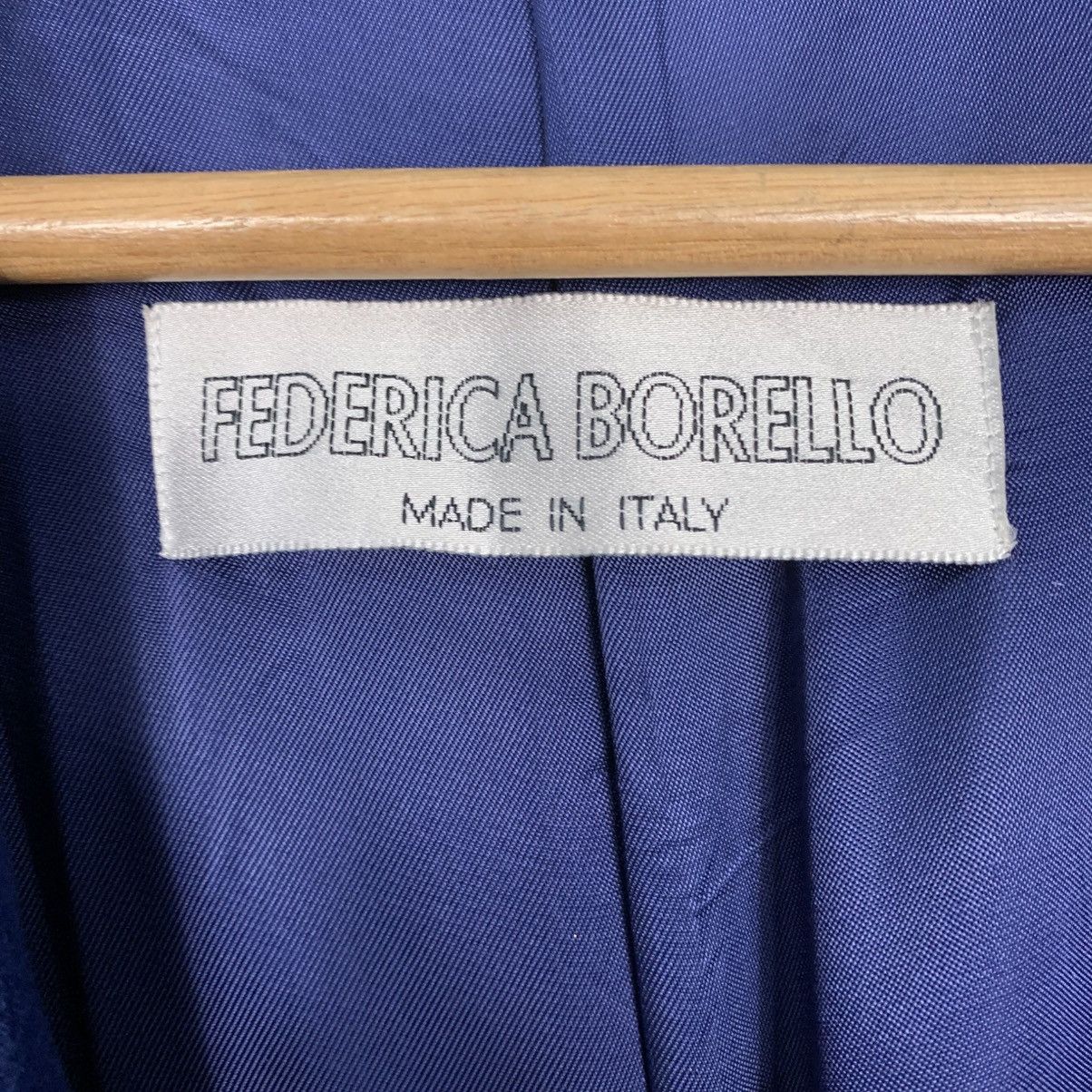 Other Federica Borello Wool Casual Jacket Size M / US 6-8 / IT 42-44 - 16 Thumbnail
