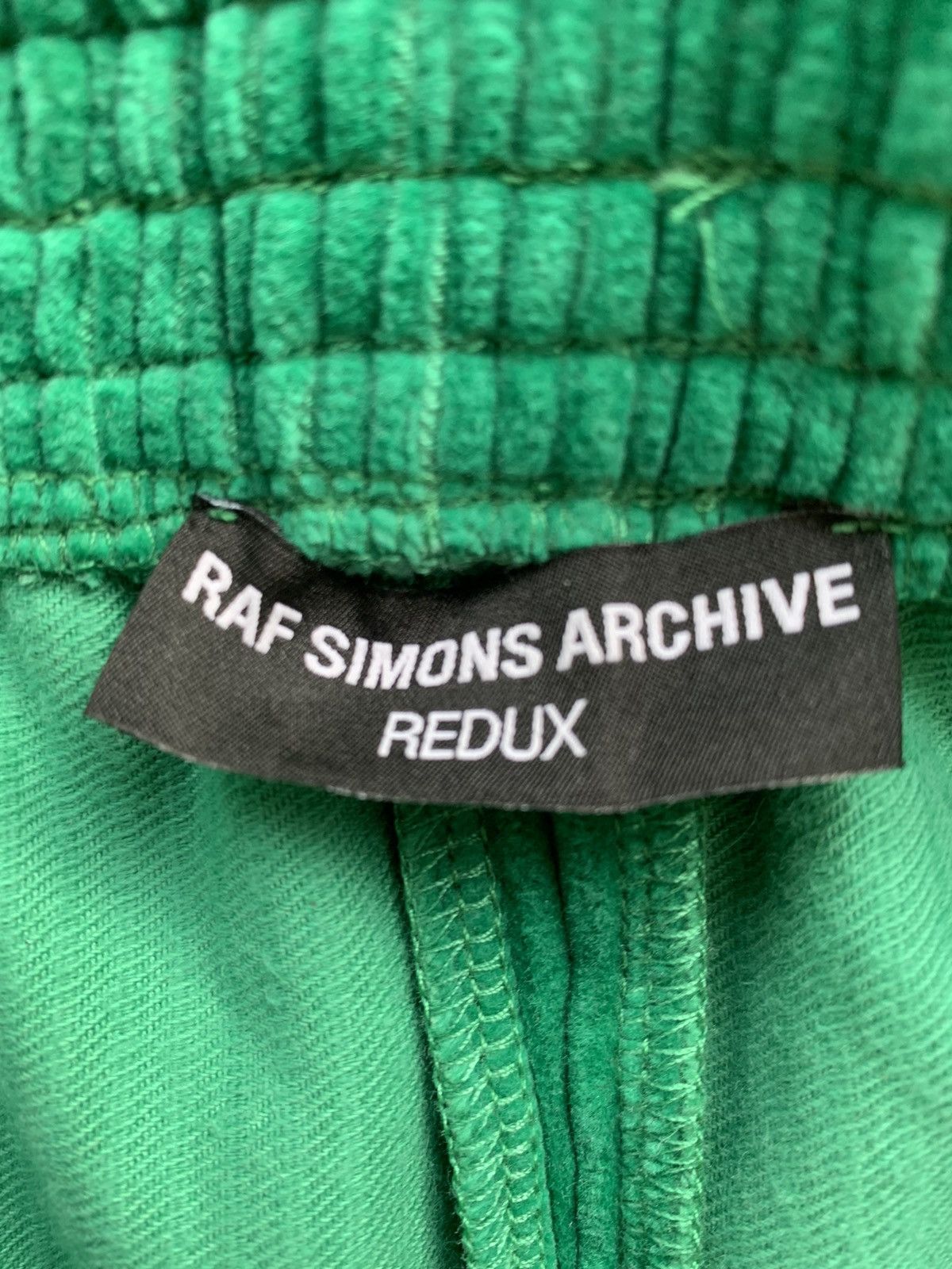 Raf Simons RAF SIMONS REDUX ARCHIVE GREEN TROUSERS SS2000 Size US 34 / EU 50 - 3 Thumbnail