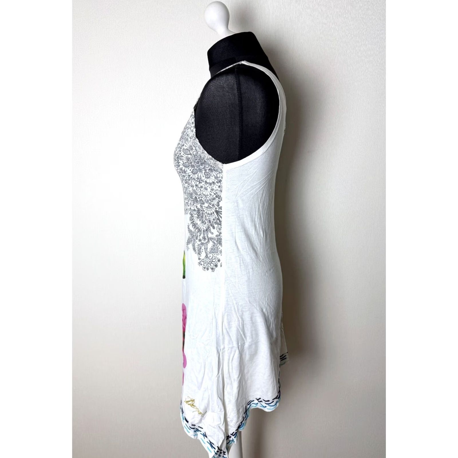 Desigual Desigual white shirt tunic womens M Size M / US 6-8 / IT 42-44 - 2 Thumbnail