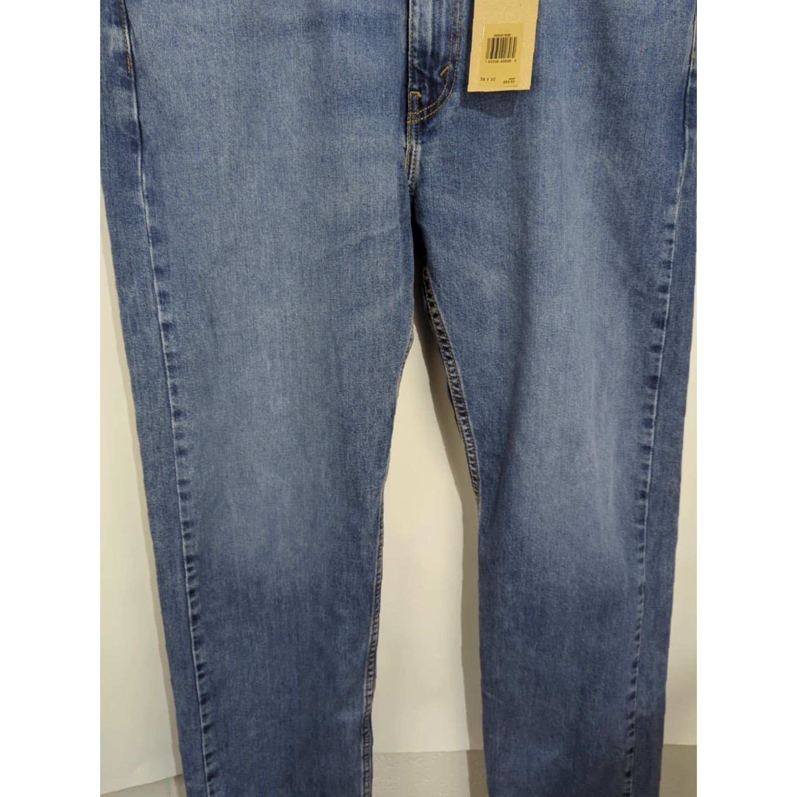 Levi's Levis 505 Flex Stretch Regular Fit Jeans Straight Leg Medium Wash 38x30 New NWT Size US 38 / EU 54 - 7 Thumbnail