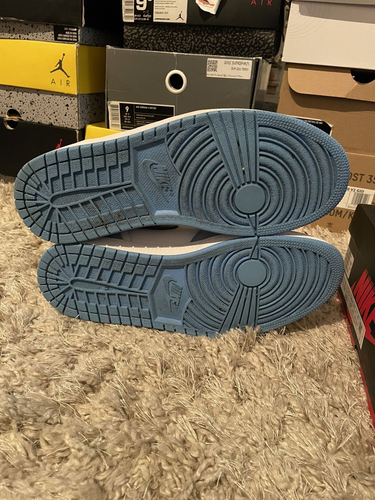 Jordan Brand Jordan 1 University Blue Size US 10.5 / EU 43-44 - 7 Thumbnail