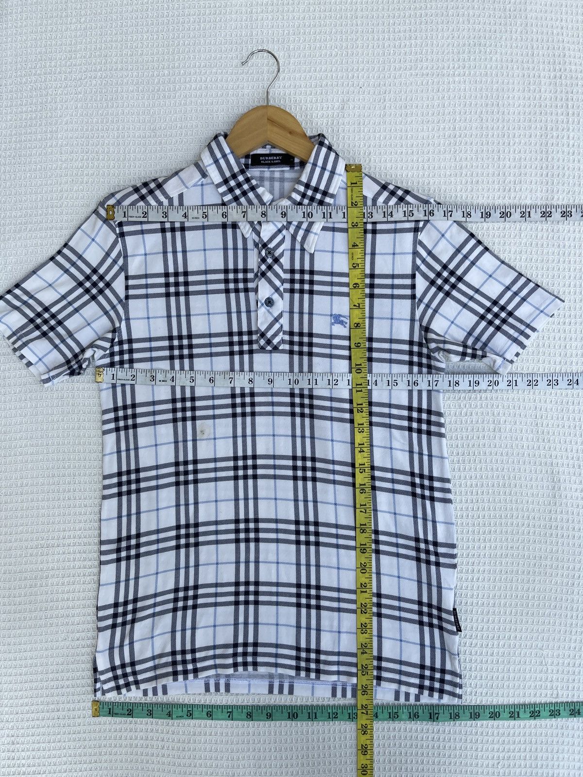 Black Label × Burberry Last Drop🔥Rare🔥Burberry Black Label Polo Tee Size US S / EU 44-46 / 1 - 11 Thumbnail