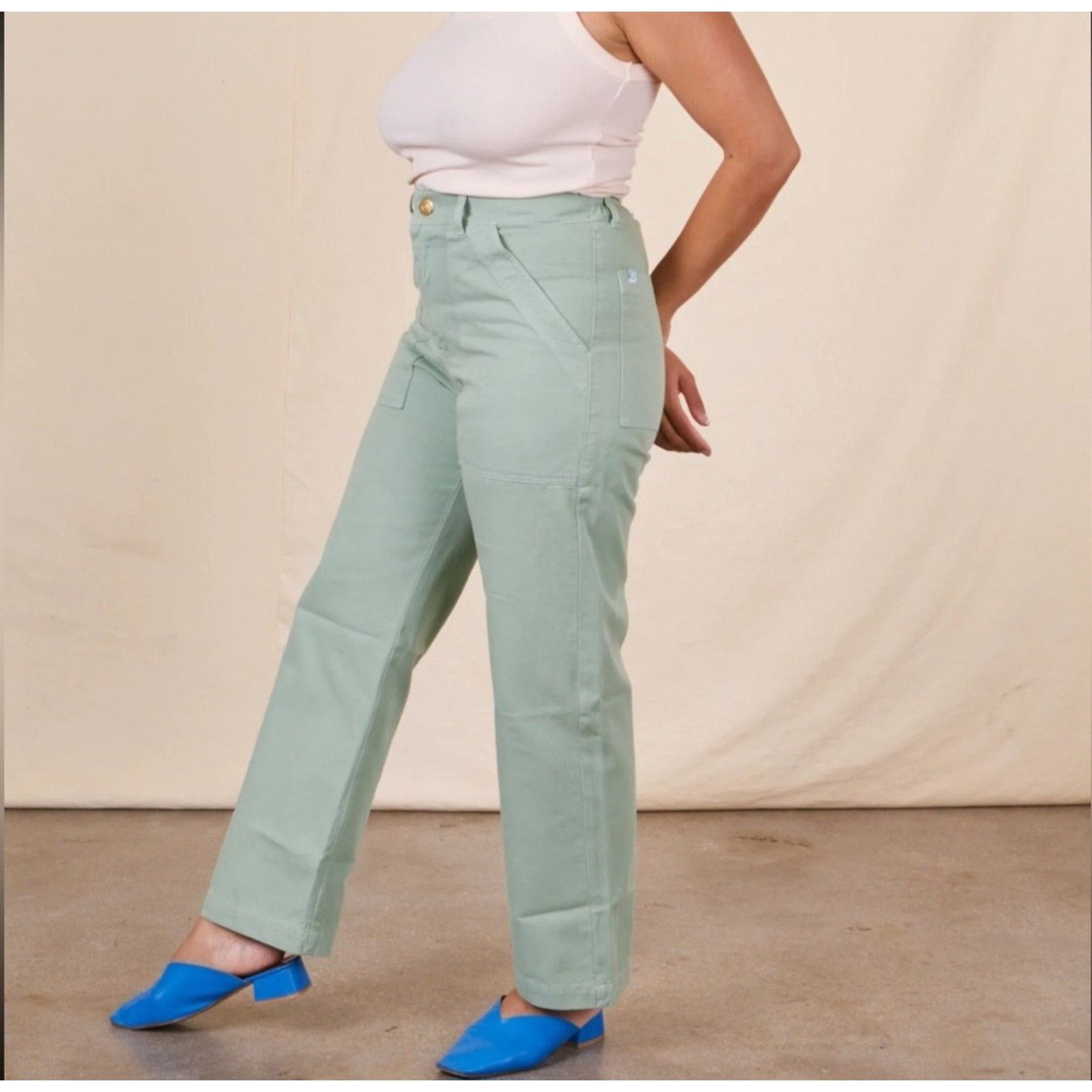 Big Bud Press Big Bud Press Work Pant High Waisted Straight Leg Pants XS Size 25" / US 0 / IT 36 - 3 Thumbnail