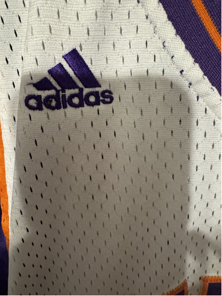 Adidas Phoenix Suns Steve Nash #13 Adidas Jersey White Men Sz L Size US L / EU 52-54 / 3 - 7 Thumbnail
