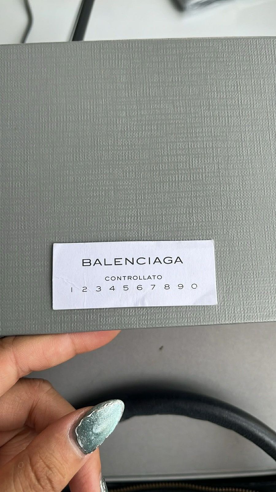 Balenciaga Balenciaga "The First" 2005 Black Chevre Leather Size ONE SIZE - 22 Thumbnail