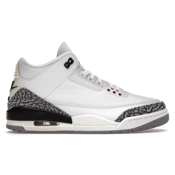 image of Jordan Brand 3 White Cement Reimagined (Used) Shoes, Men's (Size 11)