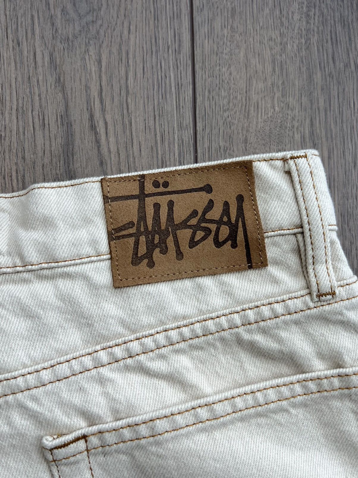 Stussy Stussy Classic Denim Jean Natural 30 Size US 30 / EU 46 - 7 Thumbnail