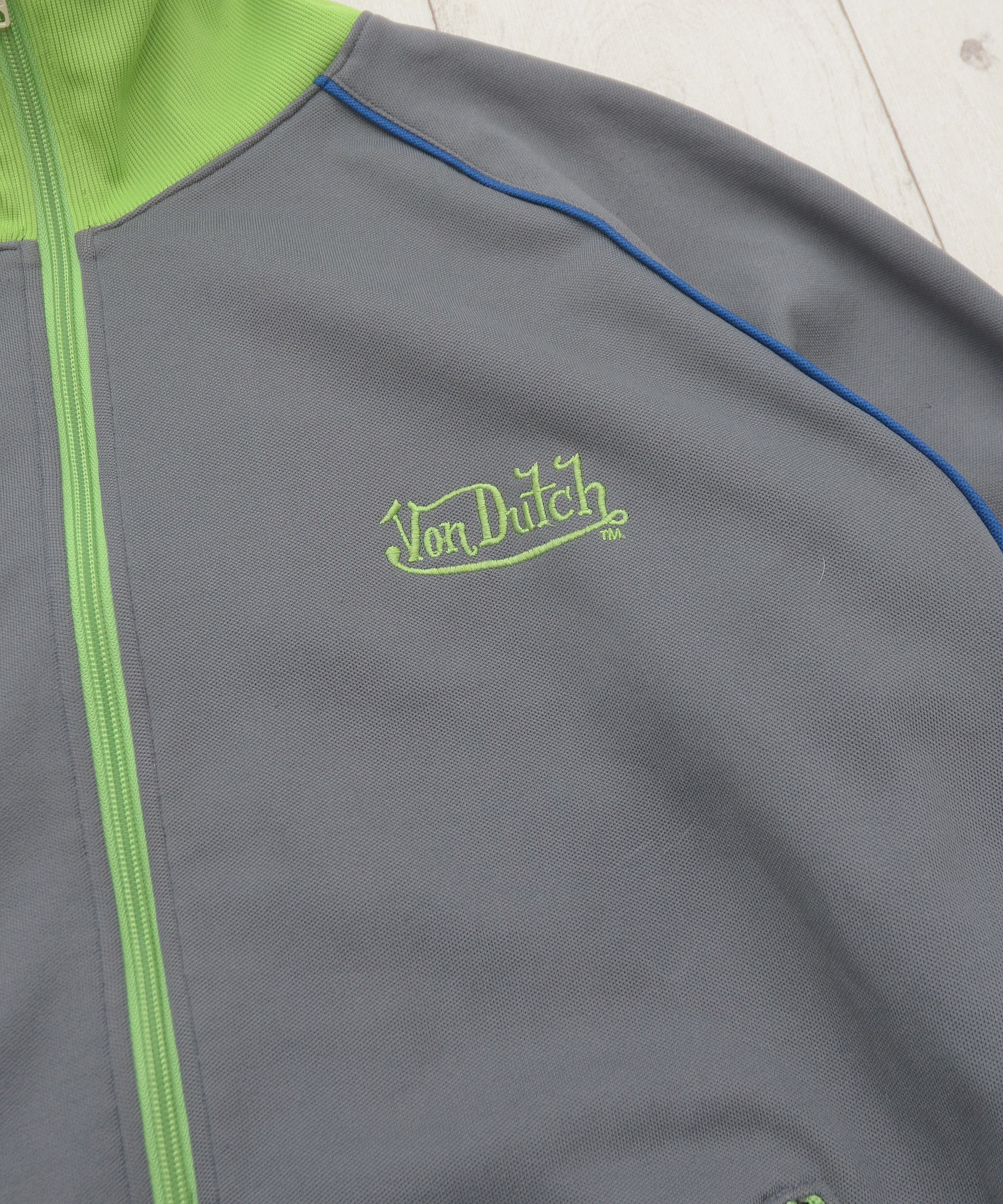 Japanese Brand × Von Dutch Vintage Von Dutch Track Jacket 🔥Kylie Jenner🔥 bomber Eye Size US XL / EU 56 / 4 - 8 Thumbnail