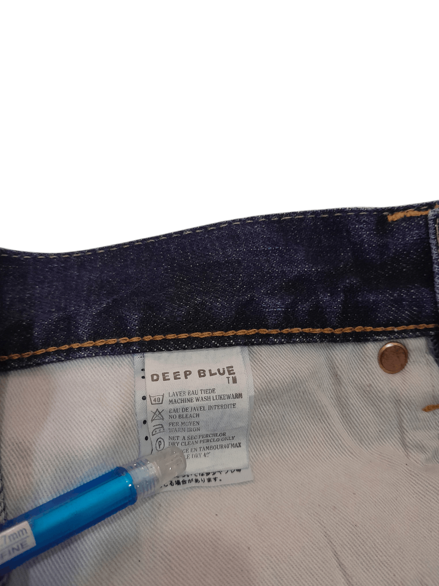 Eternal Eternal Japan Maeno & Co Deep Blue Indigo Denim (F480) W28 Size US 28 / EU 44 - 7 Thumbnail