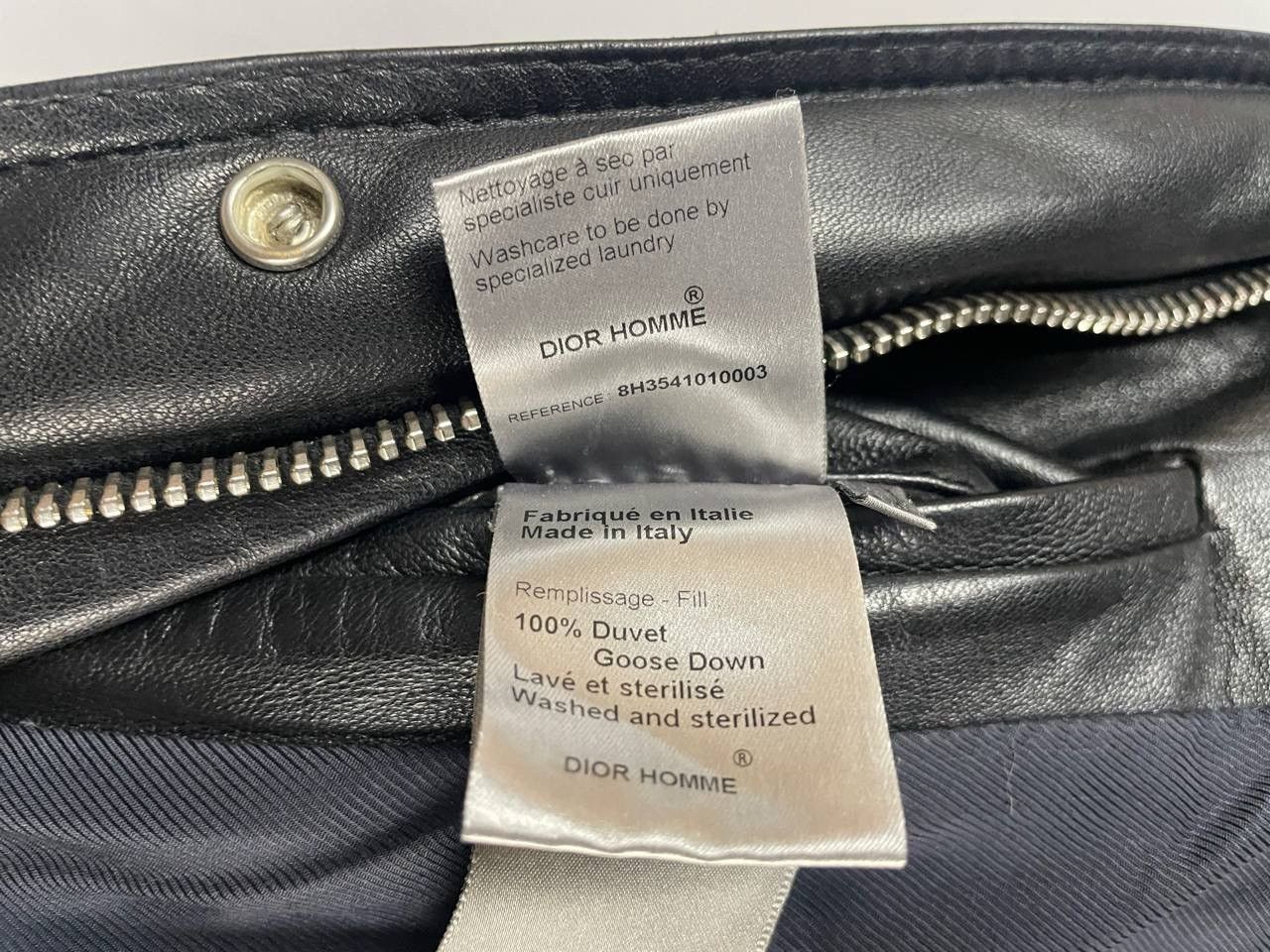 Dior Dior Leather Jacket Black Size US L / EU 52-54 / 3 - 19 Thumbnail