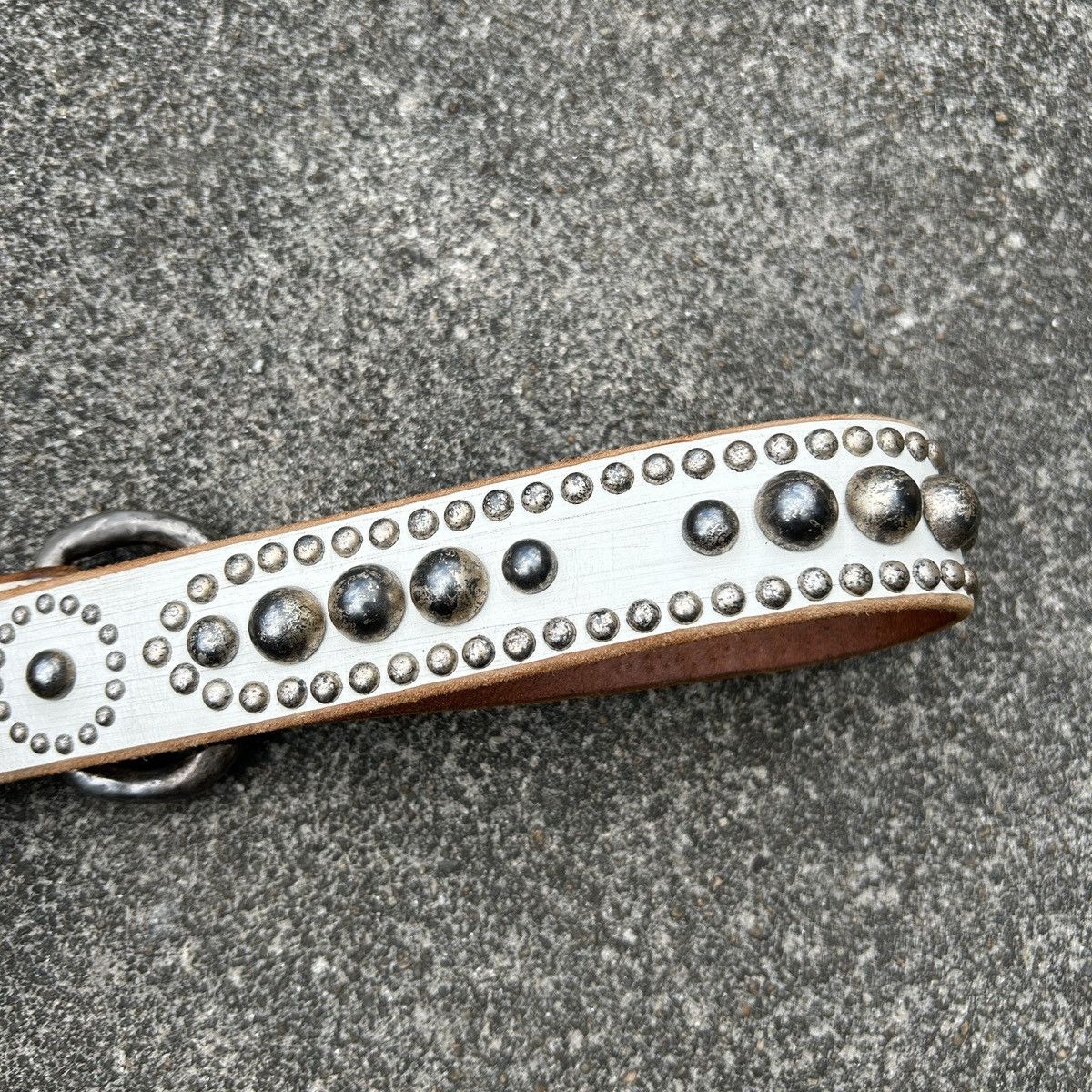 Vintage Vintage studded leather belt (Kapital Style) Size ONE SIZE - 9 Thumbnail