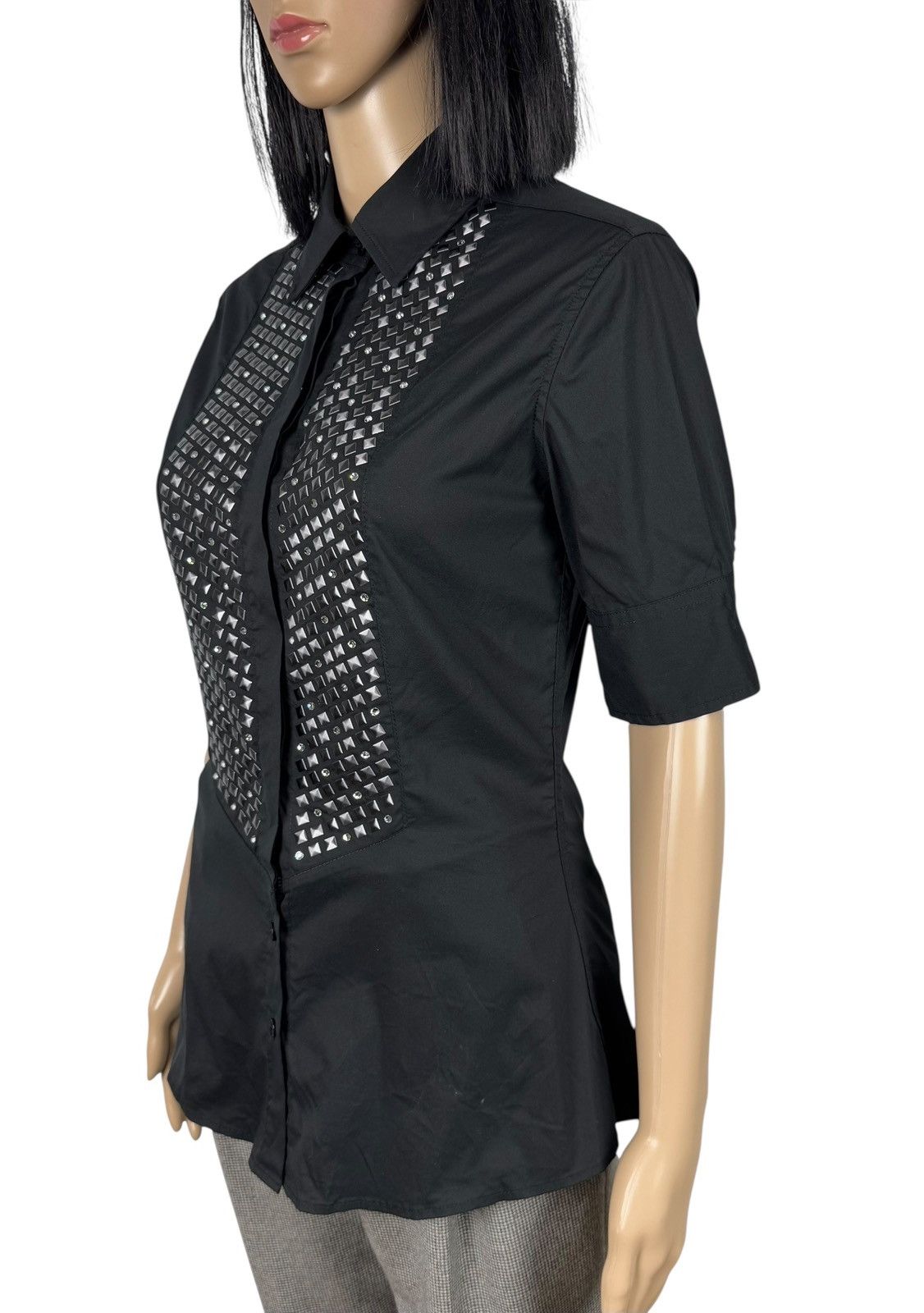 Other Vdp Shirt Button Up Emblished Short Sleeve Cotton size 40 Size US S / EU 44-46 / 1 - 5 Thumbnail