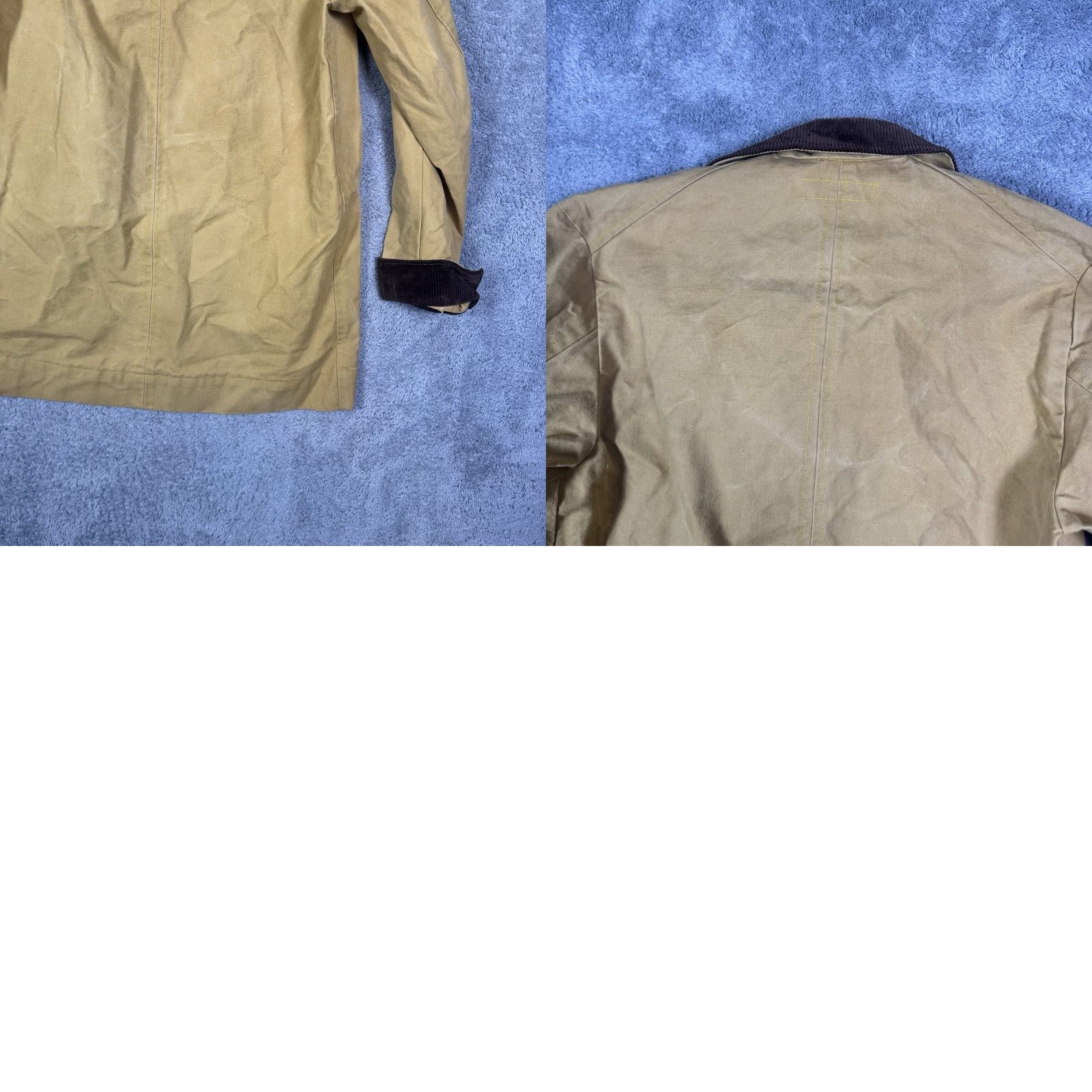 Vintage River Junction Trade Co. Jacket Mens S/M Chore Coat Field Barn Canvas Corduroy Coat Size US S / EU 44-46 / 1 - 8 Thumbnail