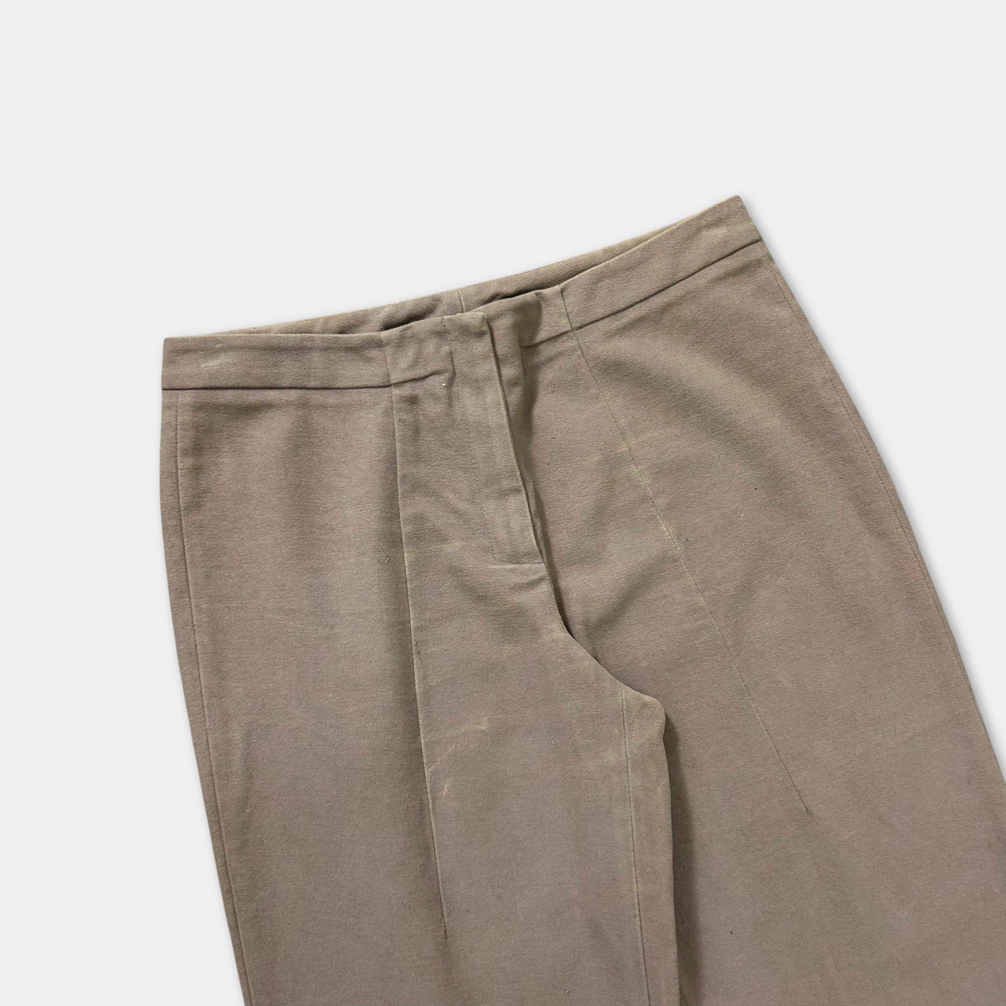 Mandarina Duck Mandarina Duck 2000s Textured Cotton Pants Size US 42 / EU 58 - 2 Thumbnail