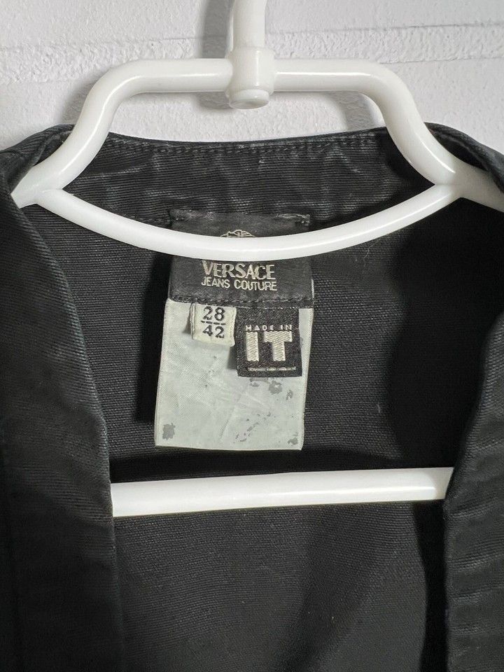 Versace Versace Jeans Couture Vintage Denim Dress Cotton Size 28/42 Size M / US 6-8 / IT 42-44 - 14 Thumbnail