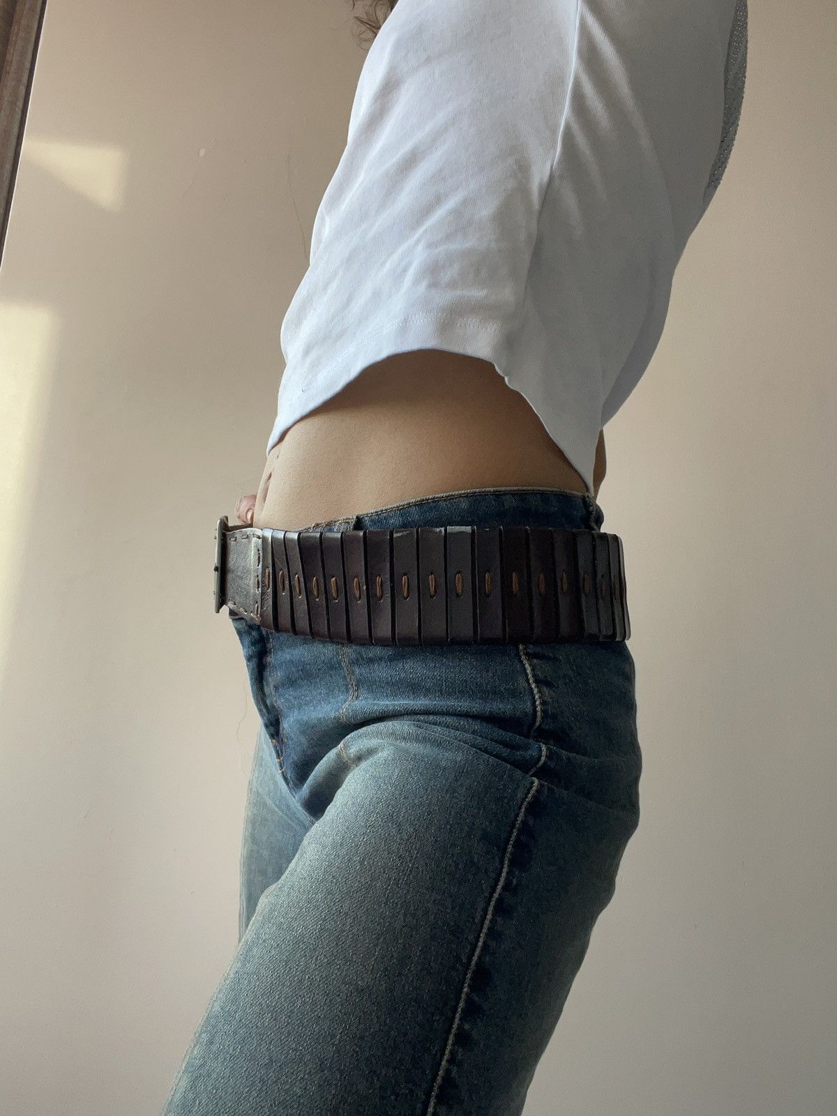 Vintage Network belt Size ONE SIZE - 3 Thumbnail