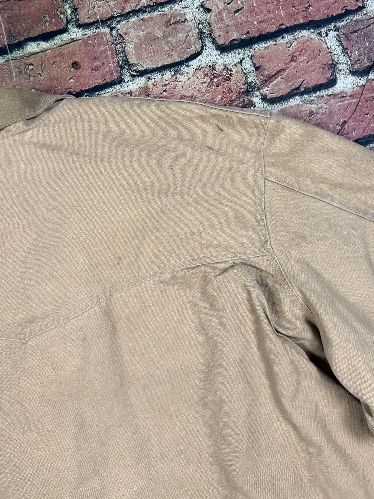 Carhartt Vintage Carhartt C52 4XL Ranch Blanket Lined Chore Jacket Size US XXL / EU 58 / 5 - 18 Thumbnail