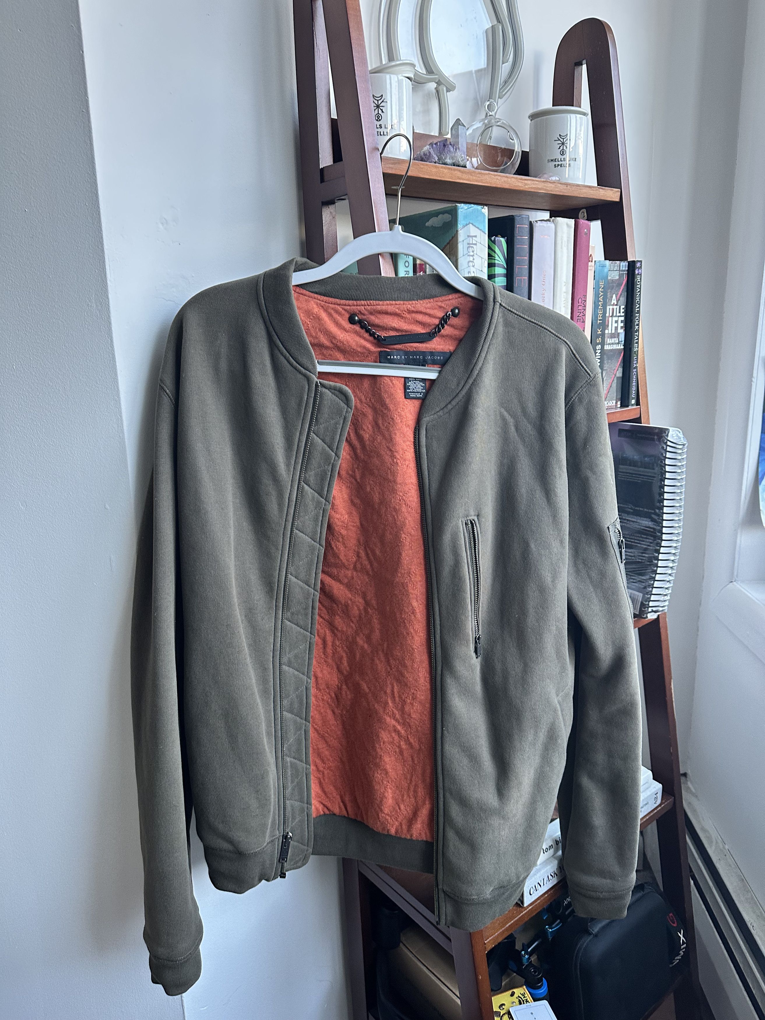 Marc by Marc Jacobs Vintage Marc by Marc Jacobs 2010 Olive Bomber Jacket Orange Size US XS / EU 42 / 0 - 2 Thumbnail