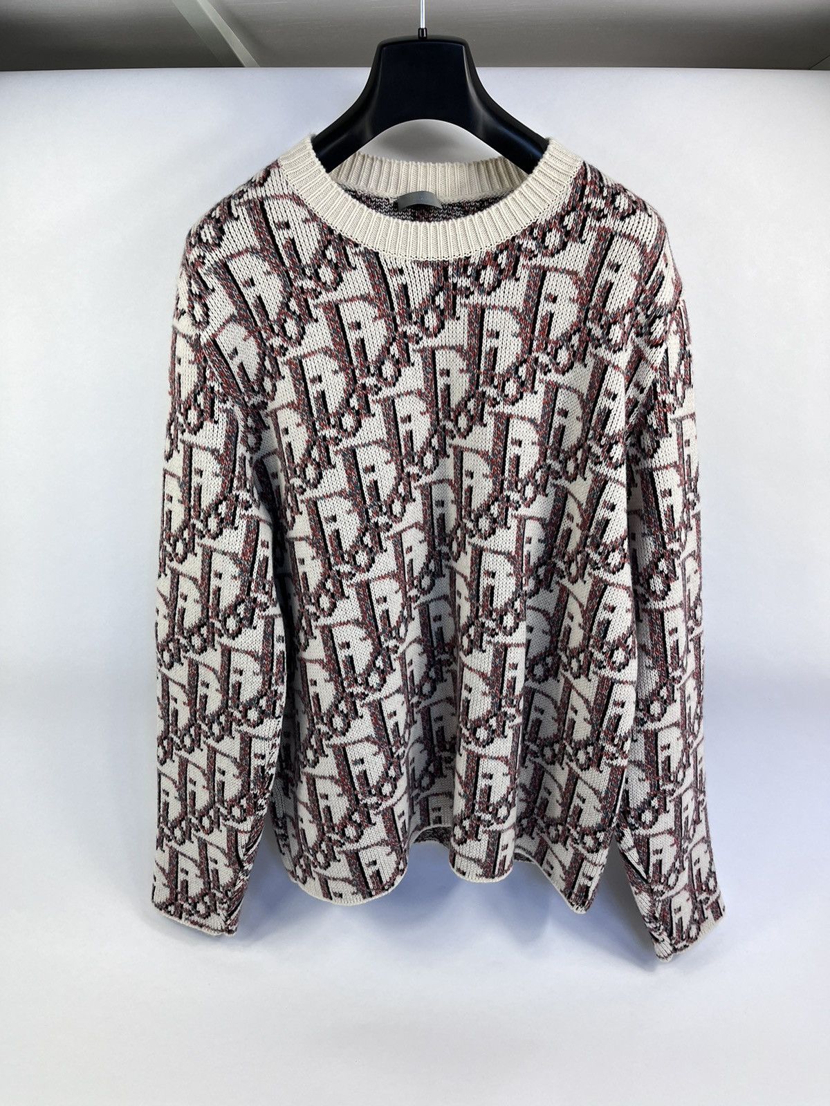 Dior DIOR OBLIQUE KNIT JUMPER Size US XL / EU 56 / 4 - 1 Thumbnail