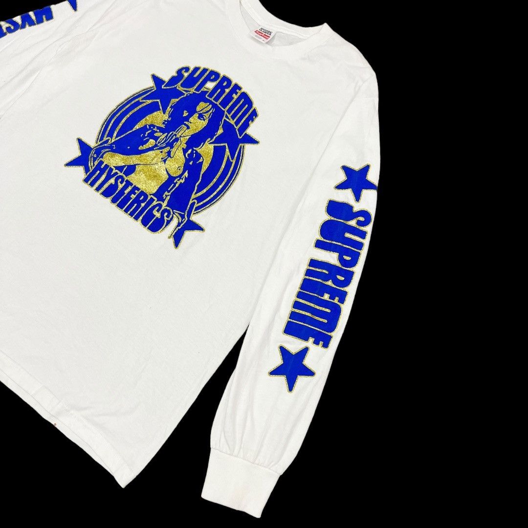 Hysteric Glamour × Supreme HYSTERIC GLAMOUR JAPANESE BRAND LONG SLEEVES SHIRT Size US M / EU 48-50 / 2 - 3 Thumbnail