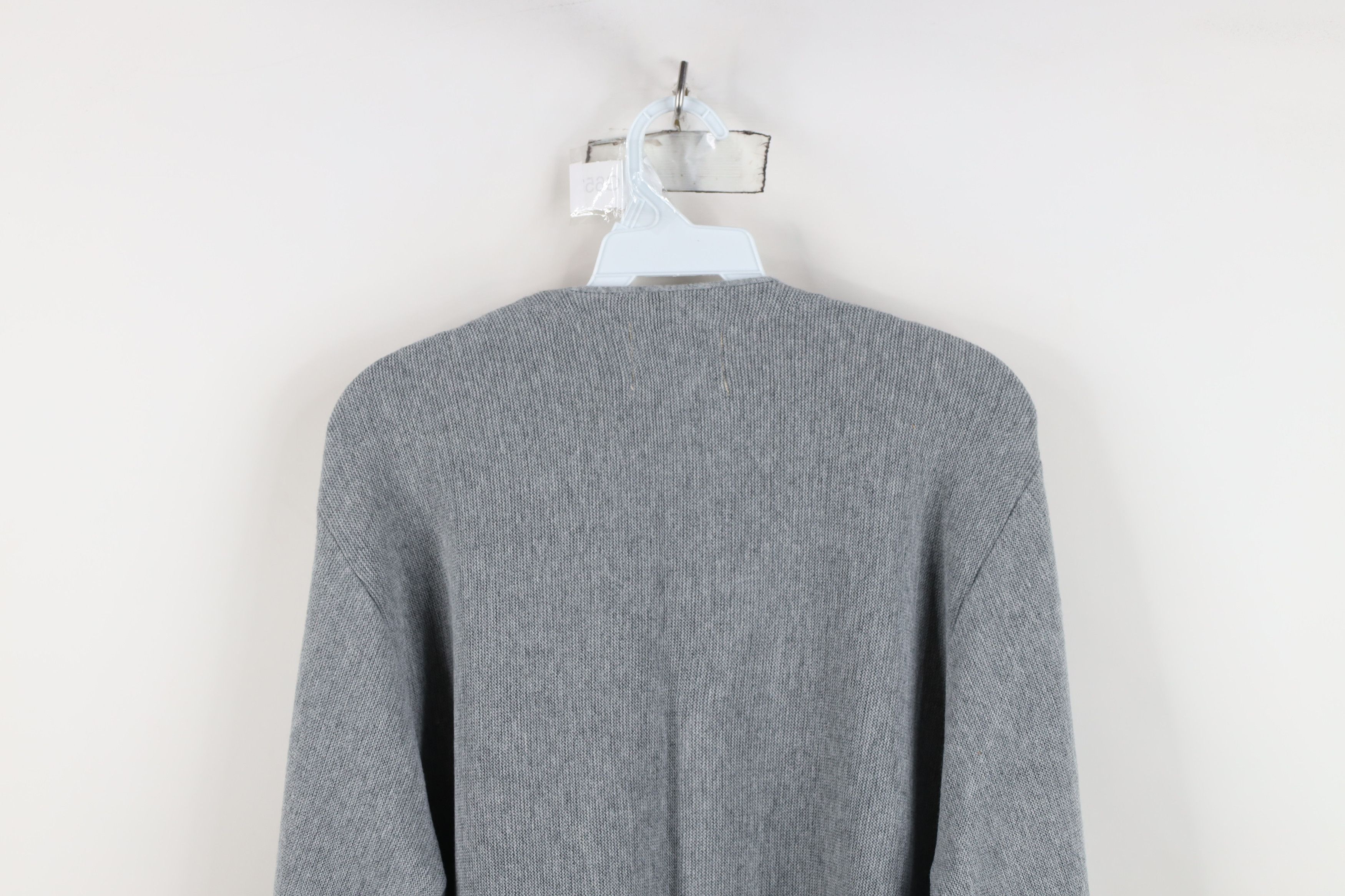 Vintage Vintage 70s Streetwear Blank Knit Cardigan Sweater USA Size US M / EU 48-50 / 2 - 12 Thumbnail