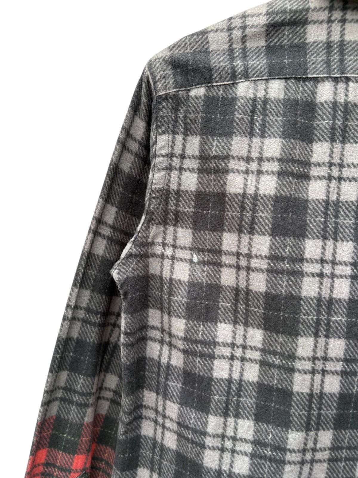 ANREALAGE Anrealage Check Flannel Shirt Size US S / EU 44-46 / 1 - 6 Thumbnail