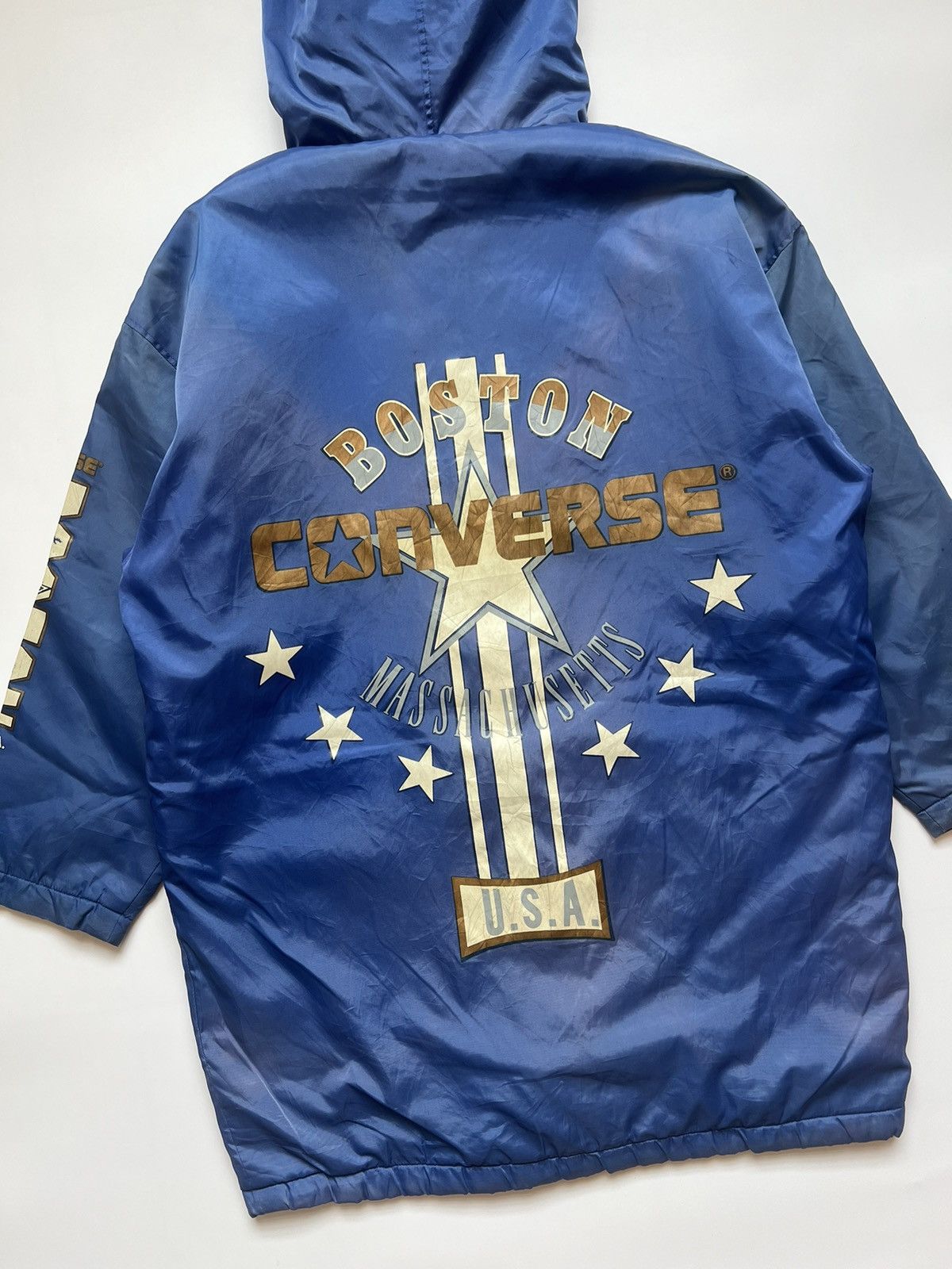 Converse Vintage 90's Converse Boston Deep Pile Jacket Size US L / EU 52-54 / 3 - 8 Thumbnail