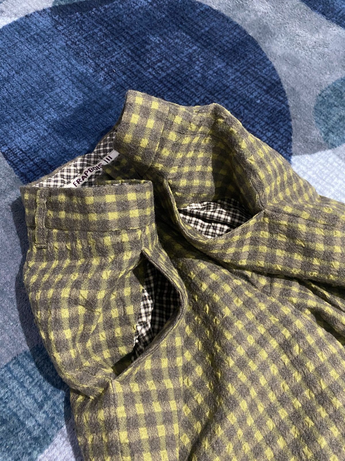 Issey Miyake 2000s Frapbois - Wool Short Pants Size US 30 / EU 46 - 3 Thumbnail