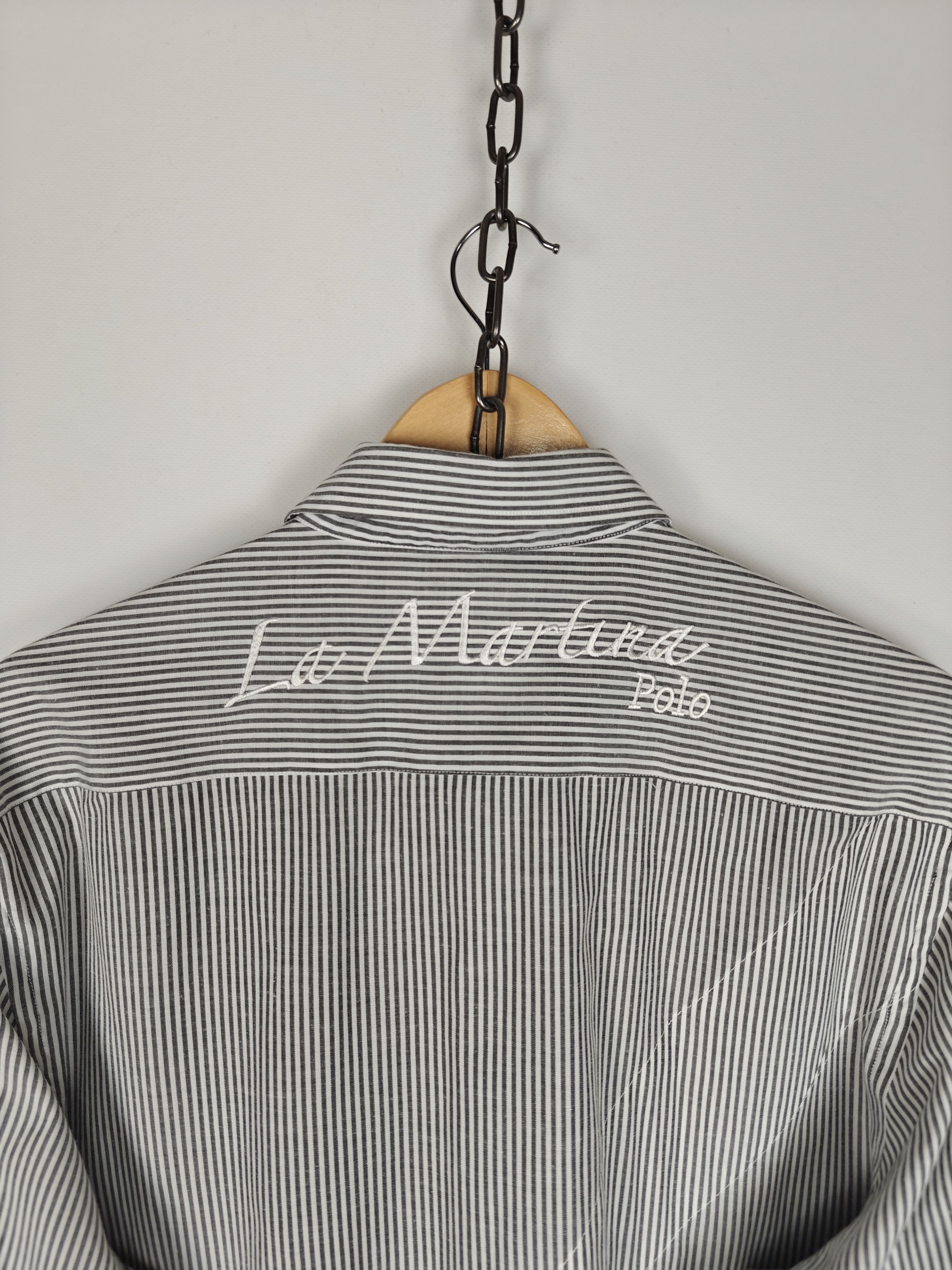 La Martina La Matrina Shirt Striped Collared Buenos Aires XXL Size US XXL / EU 58 / 5 - 9 Thumbnail