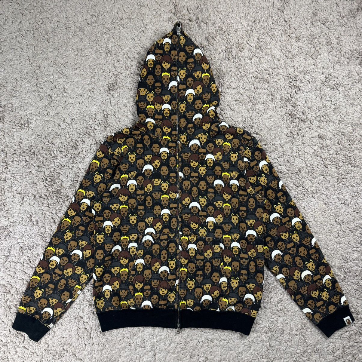 Bape Vintage Bape X Exile Milo Collaboration Full-Zip Hoodie Size US M / EU 48-50 / 2 - 1 Thumbnail
